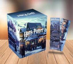Título do anúncio: Coleção Harry Potter - 7 Volumes (Português) Capa Comum + Marcador Exclusivo - 1ª Ed.