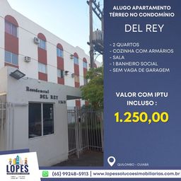 Título do anúncio: Apartamento para aluguel possui 45 metros quadrados com 2 quartos em Quilombo - Cuiabá - M