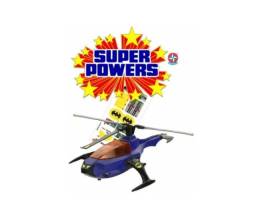 Título do anúncio: Adesivos Batcóptero - Coleção Super Powers Estrela