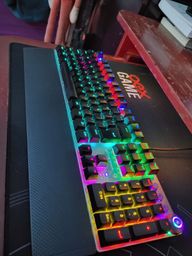 Título do anúncio: Teclado mecânico gamer Fortrek K7 GPRO Rainbow 