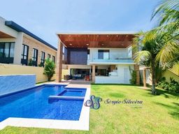 Título do anúncio: Belíssima Casa no Alphaville Eusébio com piscina privativa 4 suítes, mobiliada