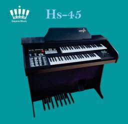 Título do anúncio: Órgão Hs 45 Preto - Órgão eletronicos direto de fabr