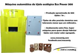 Título do anúncio: Maquina automática Eco Power 300 para tijolo ecológico