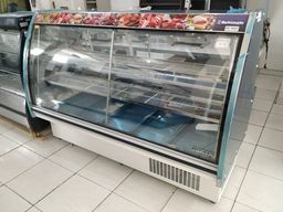 Título do anúncio: Balcão avícola refrigerado com bandejas Refrimate 2 metros 220v Novo Frete Grátis