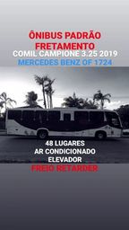 Título do anúncio: ÔNIBUS COMIL CAMPIONE 3.25 2019 MERCEDES BENZ OF 1724