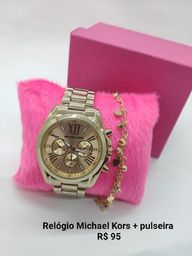 Título do anúncio: Relógio Michael Kors feminino + pulseira 