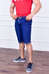 Título do anúncio: Bermuda jeans masculina com elastano "Somos fabricantes" temos no (atacado e varejo)