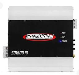 Título do anúncio: Modulo amplificador soundigital sd1500.1d 