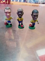 Coca Cola SoccerStarz Brazil Big Heads Corinthian Figures Dunga Ronaldo  Romario