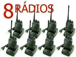Título do anúncio: Kit 8 Rádio Comunicador Walk Talk Baofeng Bf-777s Com Fone