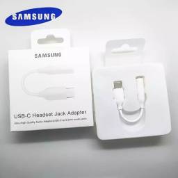 Título do anúncio: PROMOÇÃO Adaptador Tipo C Samsung plug P2 Para Fone de Ouvidos Compatível com Samsung 