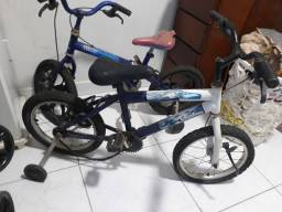 Título do anúncio: Duas bicicletas infantis 