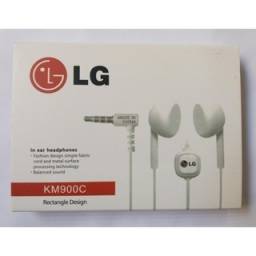 Título do anúncio: Fone de Ouvido com Microfone Modelo LG - Headset Balanced Sound Branco