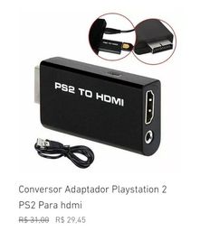 Título do anúncio: Conversor Playstation 2