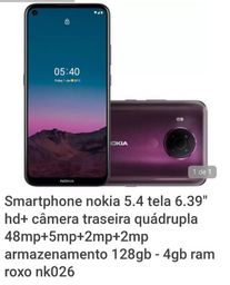 Título do anúncio: Nokia 5.4 na caixa