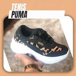 Título do anúncio: Tenis Novo (Leia a Descrição) Promoção Tênis Puma Oncinha