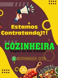 Título do anúncio: contrato COZINHEIRA 