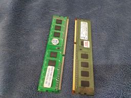 Título do anúncio: Memória ram DDR3 1333 ( 2 gigas cada pente) 