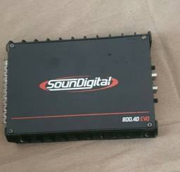 Título do anúncio: Módulo amplificador soundigital 800.4
