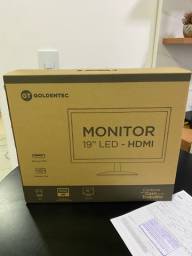 Título do anúncio: Monitor 19? LED HDMI - NOVO COM GARANTIA DA IBYTE!