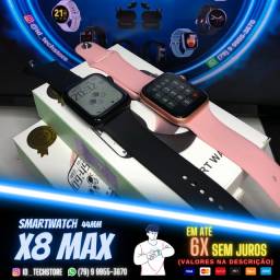 Título do anúncio: Novo X8 MAX um Smartwatch top com tela infinita.  