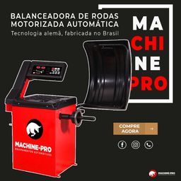 Título do anúncio: Balanceadora de Rodas Motorizada Automática Machine-Pro I Novo 