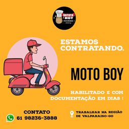 Título do anúncio: Motoboy