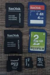 Título do anúncio: Cartão memória SD MICROSD Adaptador