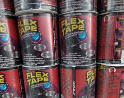 Título do anúncio: Fita Adesiva Para Reparos Flex Tape Black Cola Tudo