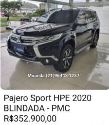 Título do anúncio: Pajero Sport HPE 2020 Blindada Miranda 