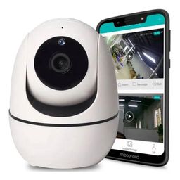 Título do anúncio: Camera wifi robozin com rastreamento humano e Camera lâmpada 360 graus 