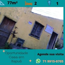 Título do anúncio: Oportunidade - Casa em itapuã- Proximo ao Largo de Lima