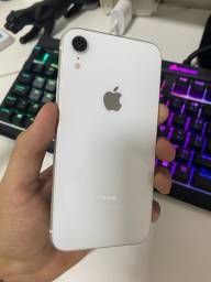 Título do anúncio: iPhone XR 64gb - Branco - Impecável! Não troco!!!