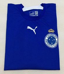 Título do anúncio: Camisa Cruzeiro 1 Puma Manga Longa G Nº 10 (2006)