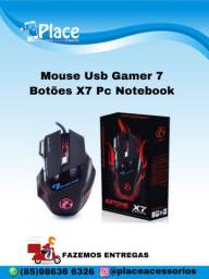 Título do anúncio: Mouse Gamer 4000 dpi Ergonômico Cabo De Tecido Com Led Perfeito Para Jogar T6 Jiexin