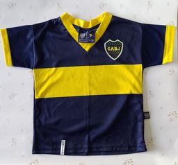 Título do anúncio: Camiseta Boca Juniors Oficial Baby Fans Comprada no La Bombonera