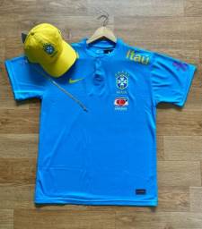 Título do anúncio: Camisa da seleção brasileira + boné 