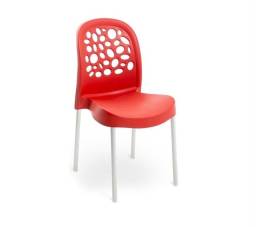 Título do anúncio: 3 cadeiras vermelhas 