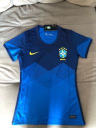 Título do anúncio: Camiseta do Brasil - NOVA (Azul) 
