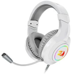 Título do anúncio: Headset Gamer Redragon Hylas Lunar White, 3.5mm + USB, Múltiplas Plataformas, RGB, H260-W