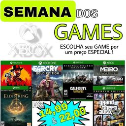 Título do anúncio: Jogos de Xbox one mídia digitais 