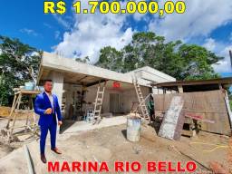 Título do anúncio: Condomínio Marina Rio Bello, Casa Térrea com 4 suítes, Piscina, Espaço Gourmet, Avalia per