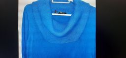Título do anúncio: Sueter de tricot azul royal