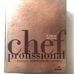Título do anúncio: livro gastronomia - chef profissional senac 4nd edição
