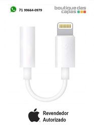 Título do anúncio: Lightning to 3.5 Headphone jack adapter Adaptador iphone p P2 Garantia Apple Original 