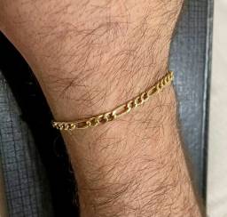 Título do anúncio: pulseira masculina em ouro 18k !! 