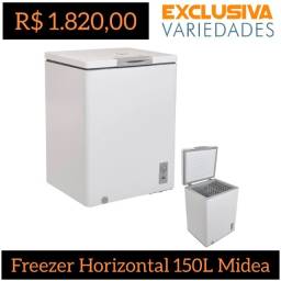 Título do anúncio: Freezer Horizontal 150 Litros Midea