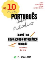 Título do anúncio: Aulas de Português