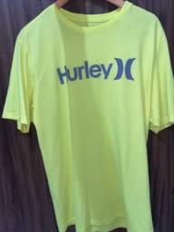 Título do anúncio: Camiseta Hurley - Verde fluorescente