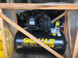 Título do anúncio: Compressor CSV10 Pés Profissional 100Litros 2HP 140PSI - Schulz